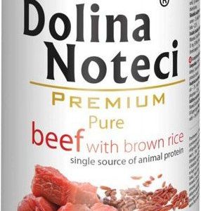 Dolina Noteci Premium Pure Wołowina Z Ryżem Brązowym 400g