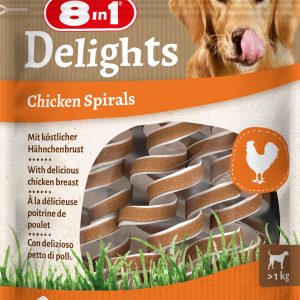 8in1 Przysmak Delights Chicken Spirals 6szt