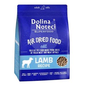 Dolina Noteci Superfood Danie Z Jagnięciny Karma Suszona Dla Kota 1kg