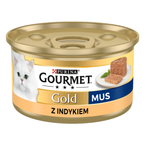 Purina Gourmet Gold mus z indykiem 85g