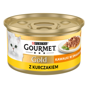 Purina Gourmet Gold Sauce Delight z kurczakiem 85g