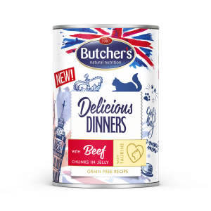 Butcher's Delicious Dinners Kawałki W Galaretce Z Wołowiną 400g