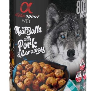 Alpha Spirit Mięsne Klopsiki Wołowina Z Kminkiem 400g