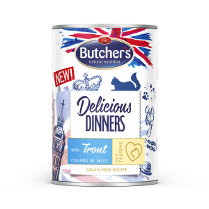 Butcher's Delicious Dinners Kawałki W Galaretce Z Pstrągiem 400g