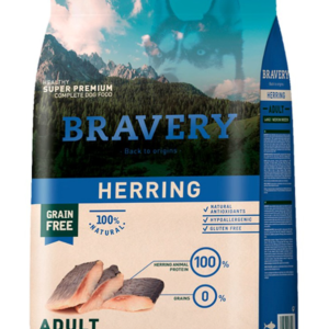 Bravery Grain Free Adult Medium Large Herring 12kg
