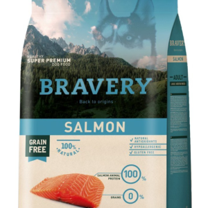 Bravery Grain Free Adult Medium Large Salmon 12kg
