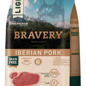 Bravery Grain Free Adult Medium Large Light Iberian Pork 12kg