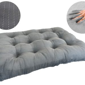 DogStuffs Poduszka sztuczne futro RABBIT szara 70x50cm