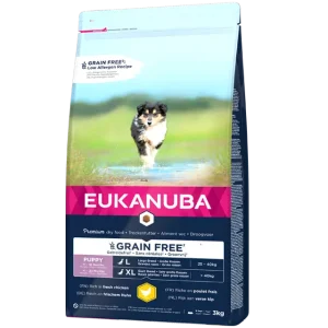 Eukanuba Puppy Large Grain Free Chicken 3kg