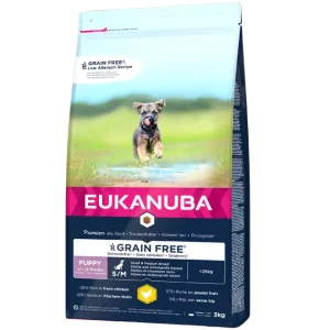 Eukunuba Puppy Small/Medium Grain Free Chicken 3kg
