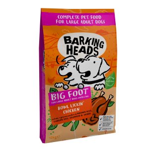 Barking Heads Bowl Lickin’ Chicken dla psów dorosłych dużych ras 12kg