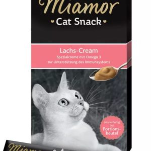 Miamor Pasta z łososiem 6x15g