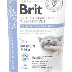 Brit GF Veterinary Diets Cat Calm & Stress Relief 400g