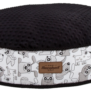 RECOBED Pufa Azowian Czarna M 75cm