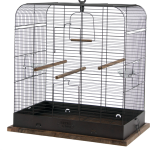 Zolux Klatka Retro Madelaine Dla Ptaków 54x34x53cm Czarna