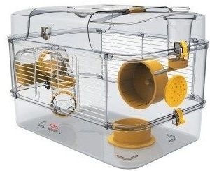 Zolux Klatka Rody 3 Solo 41x27x28cm Żółta