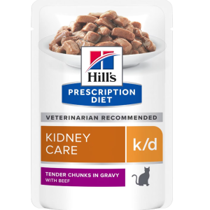Hill's PD Prescription Diet Feline k/d Kidney Care Wołowina 85g