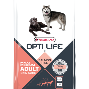 Versele-Laga Opti Life Adult Skin Care Medium&Maxi Z Łososiem 1kg