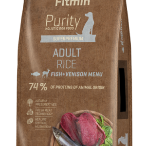 Fitmin Purity Adult Rice Fish&Venison 2kg