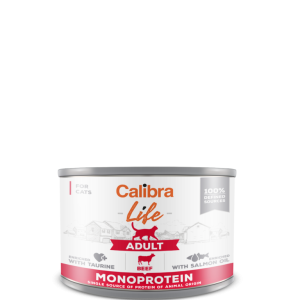 Calibra Cat Adult Life Karma Dla Kota Z Wołowiną 200g