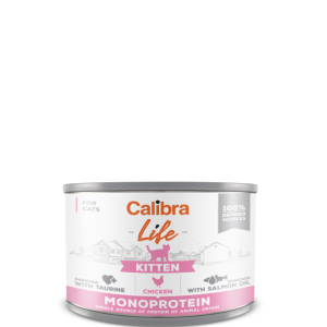 Calibra Cat Life Kitten Karma Dla Kota Z Kurczakiem 200g