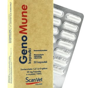 Genomune Suplement 20mg 30 Kapsułek