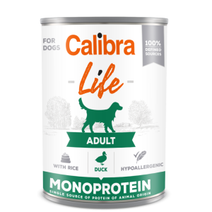 Calibra Dog Life Adult Duck With Rice Karma Dla Psa 400g