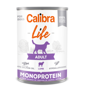 Calibra Dog Life Adult Lamb Karma Dla Psa 400g
