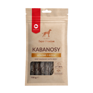 MACED Kabanosy wołowe z ryżem 100 g