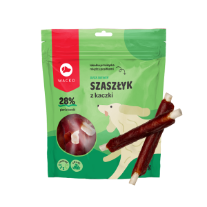 MACED Przysmak Szaszłyk z Kaczki dla Psa 500g