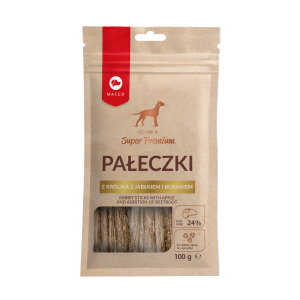 MACED Pałeczki z Królika z Jabłkiem i Burakiem 100g