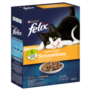 Felix Farmhouse Sensations Z Mieszanką Kurczaka I Indyka I Z Warzywami 1kg