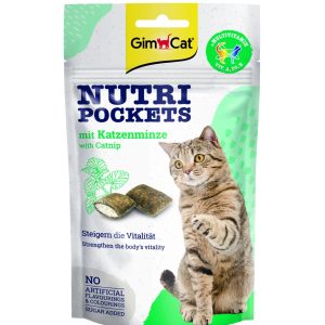 Gimcat Nutri Pockets Przysmak Z Kocimiętką Dla Kotów 60g