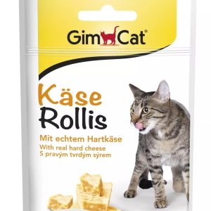 Gimcat Käse-Rollis Przysmak Dla Kotów Serowy 40g
