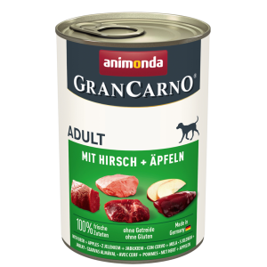 Animonda GranCarno Adult Dog Jeleń & Jabłko 400g