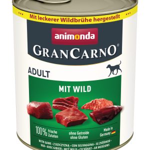 Animonda GranCarno Adult Dog Dziczyzna 800g