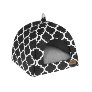 Recobed Budka dla Psa Caribbean Czarna S 40x40cm