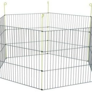 Zolux Zagroda Metalowa Dla Gryzoni Sześciokątna Szara