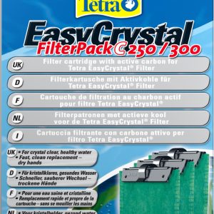 Tetra Easy Crystal Filter Pack 250/300 With Activated Carbon 3 Sztuki