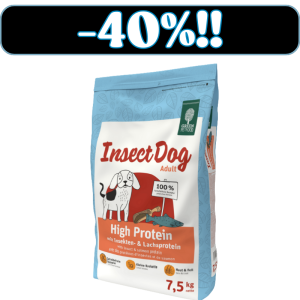 GREEN PETFOOD InsectDog High Protein 7,5kg