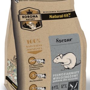 KORONA NATURY Natural-Vit Pokarm Dla Szczura 750g
