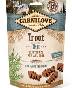Carnilove Semi-Moist Snack Pstrąg I Koperek Dla Psów 200g