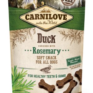 Carnilove Semi-Moist Snack Kaczka I Rozmaryn Dla Psów 200g