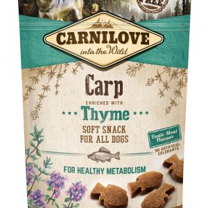 Carnilove Semi-Moist Snack Karp I Tymianek Dla Psów 200g