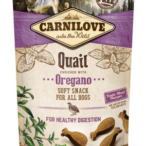 Carnilove Semi-Moist Snack Przepiórka I Oregano Dla Psów 200g