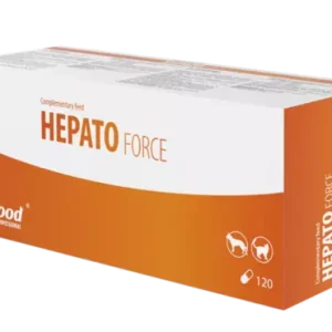 VETFOOD HEPATOforce 120 Kapsułek - Wsparcie Funkcji Wątroby u Zwierząt