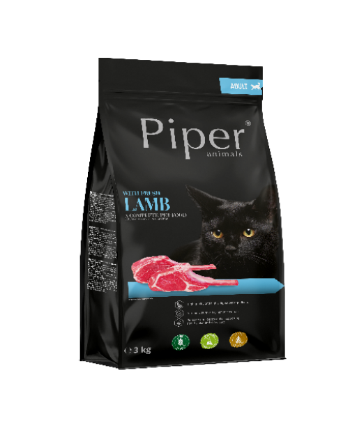 Dolina Noteci Piper Animals z Jagnięciną dla Kotów 3kg - obrazek 2