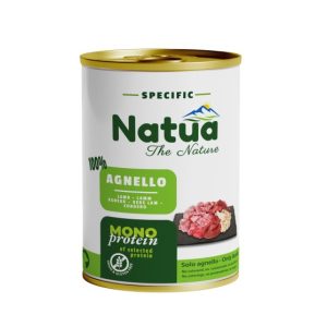 Natua Specific Monoprotein Lamb Puszka 400g - Mono Proteinowa Karma dla Dorosłych Psów z Jagnięciną