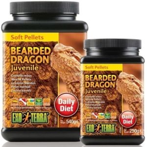 EXOTERRA Pokarm Dla Młodych Agam Brodatych 250g