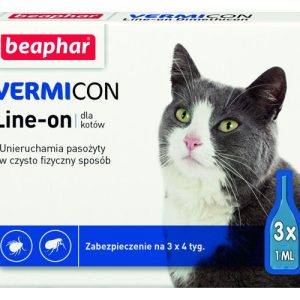 BEAPHAR VERMICON Line-on Kot 3x1ml